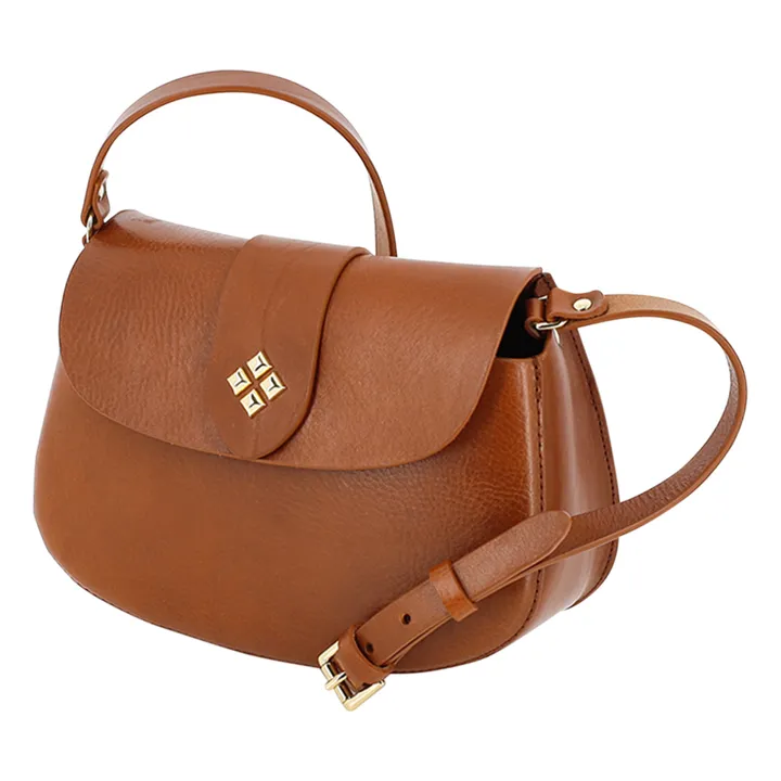 herbert frère soeur Sac en cuir Le Courcy | Caramel