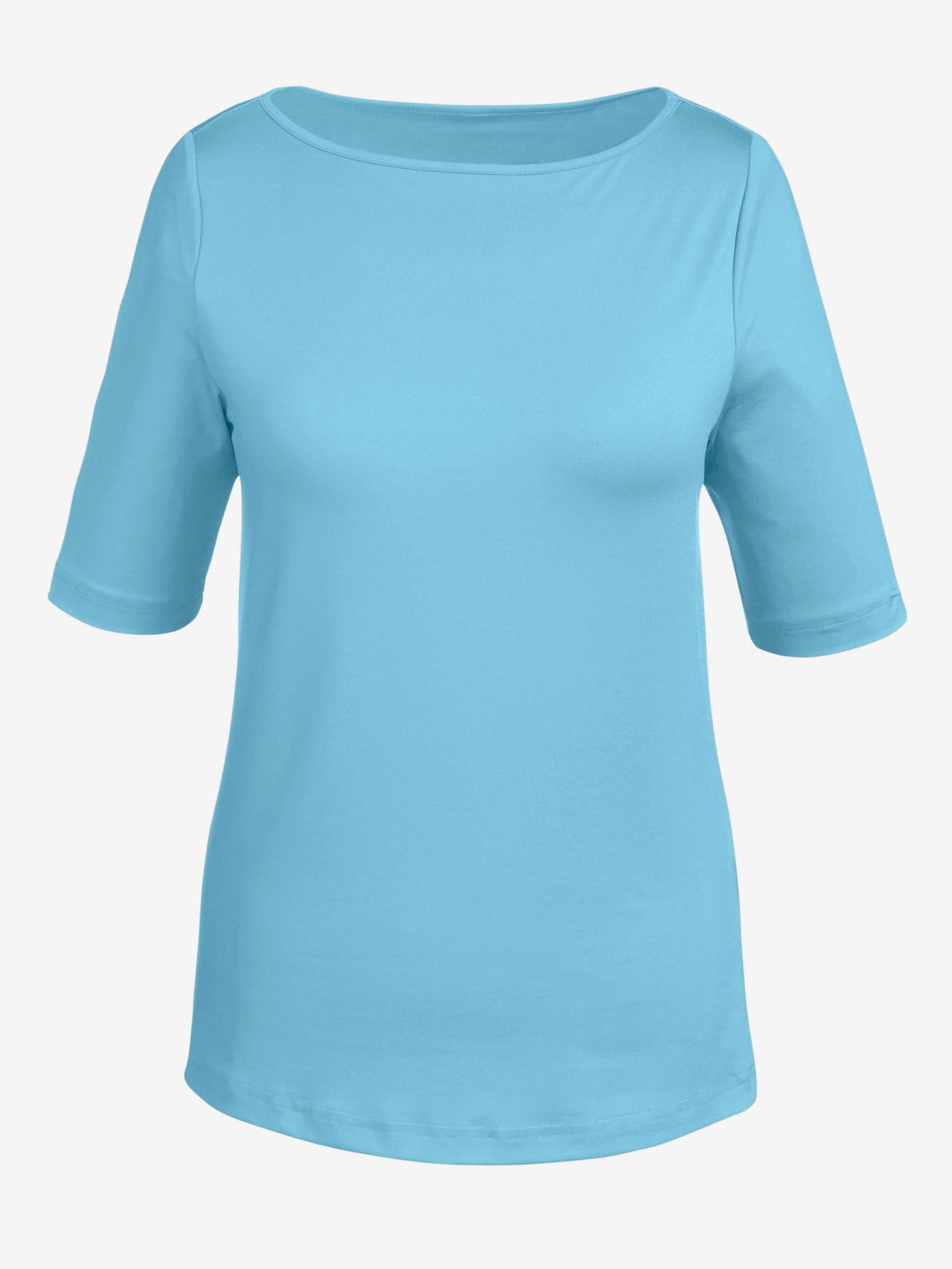 T-shirt encolure en u féminine