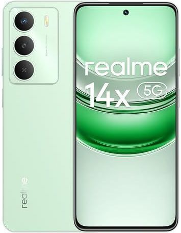 Realme 14x 5G - Smartphone - Groen - 256GB - 8GB RAM - 6.67 inch HD+