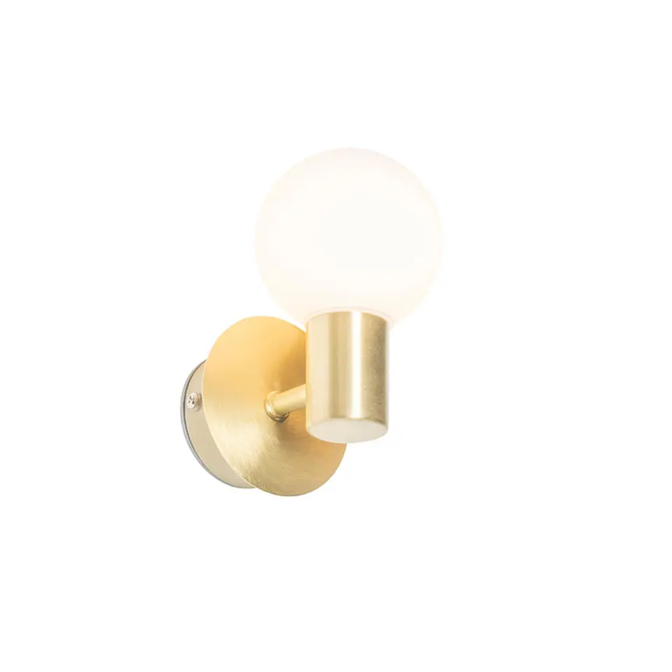 Qazqa wandlampen cederic goudkleurig g9