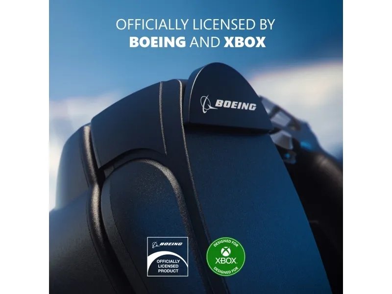Thrustmaster Civil Aviation (TCA) Yoke Pack Boeing Edition - Spænde og speeder - kablet - for PC, Microsoft Xbox One, Microsoft Xbox Series S, Microsoft Xbox Series X