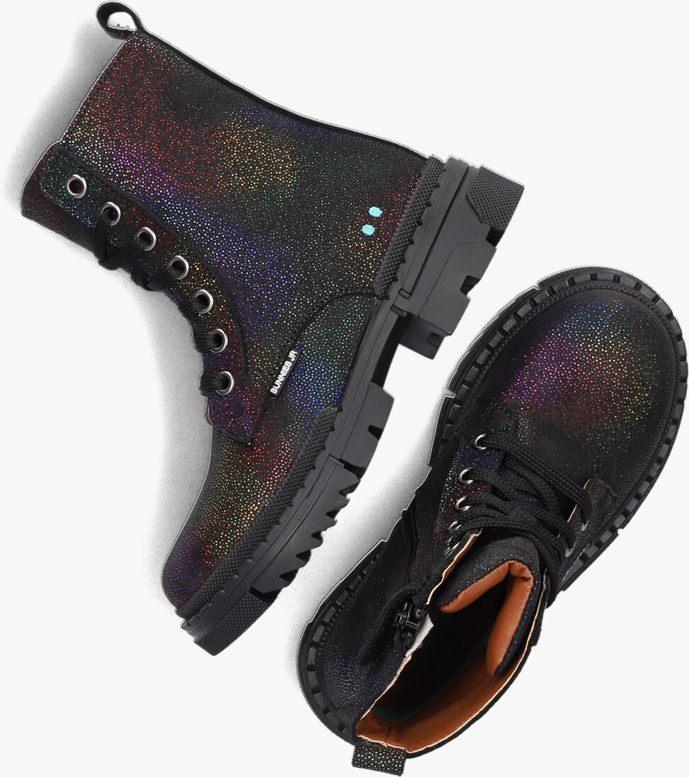 BUNNIESJR zwarte bunniesjr veterboots saar stark