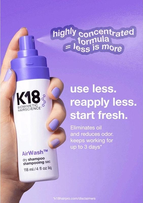 K18 - Airwash - Droogshampoo