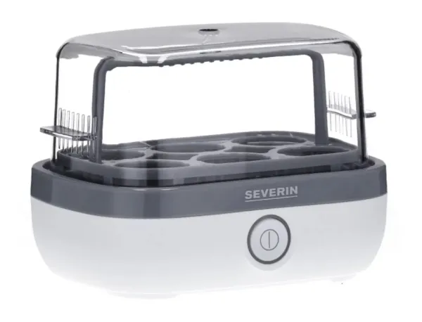 SEVERIN EK 3164 - Æggekoger - 420 W - hvid/grå