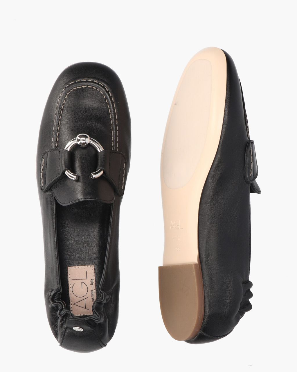 AGL Sheryl Zwart Damesloafers