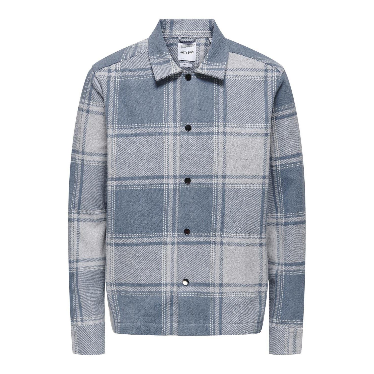 ONLY & Sons  Mace Long Sleeve Check Overshirt