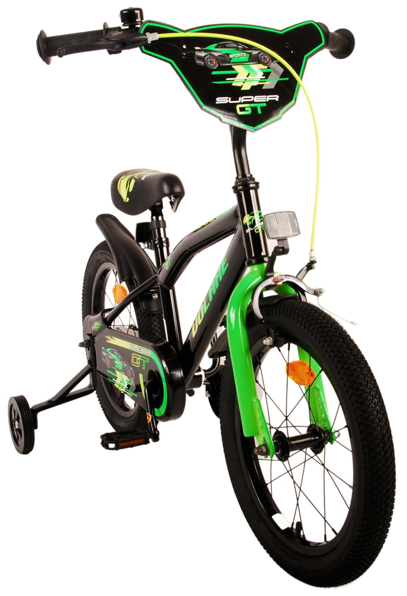 TPFSports Super GT Kinderfahrrad - Jungen - 16 Zoll - Rücktritt + Handbremse - Blau