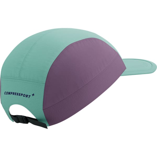 Casquette trail COMPRESSPORT 5 PANEL LIGHT CAP SHELL BLUE/GRAPE