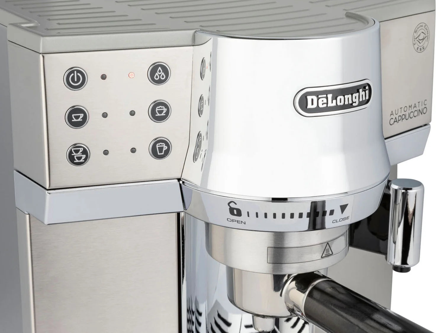 Delonghi stainless steel espresso coffee machine &raquo;EC850.M&laquo;, 1 l