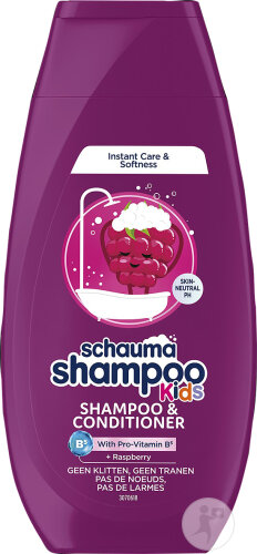 Schwarzkopf Schauma Kids Framboise Rose Shampoing & Gel Douche 250ml