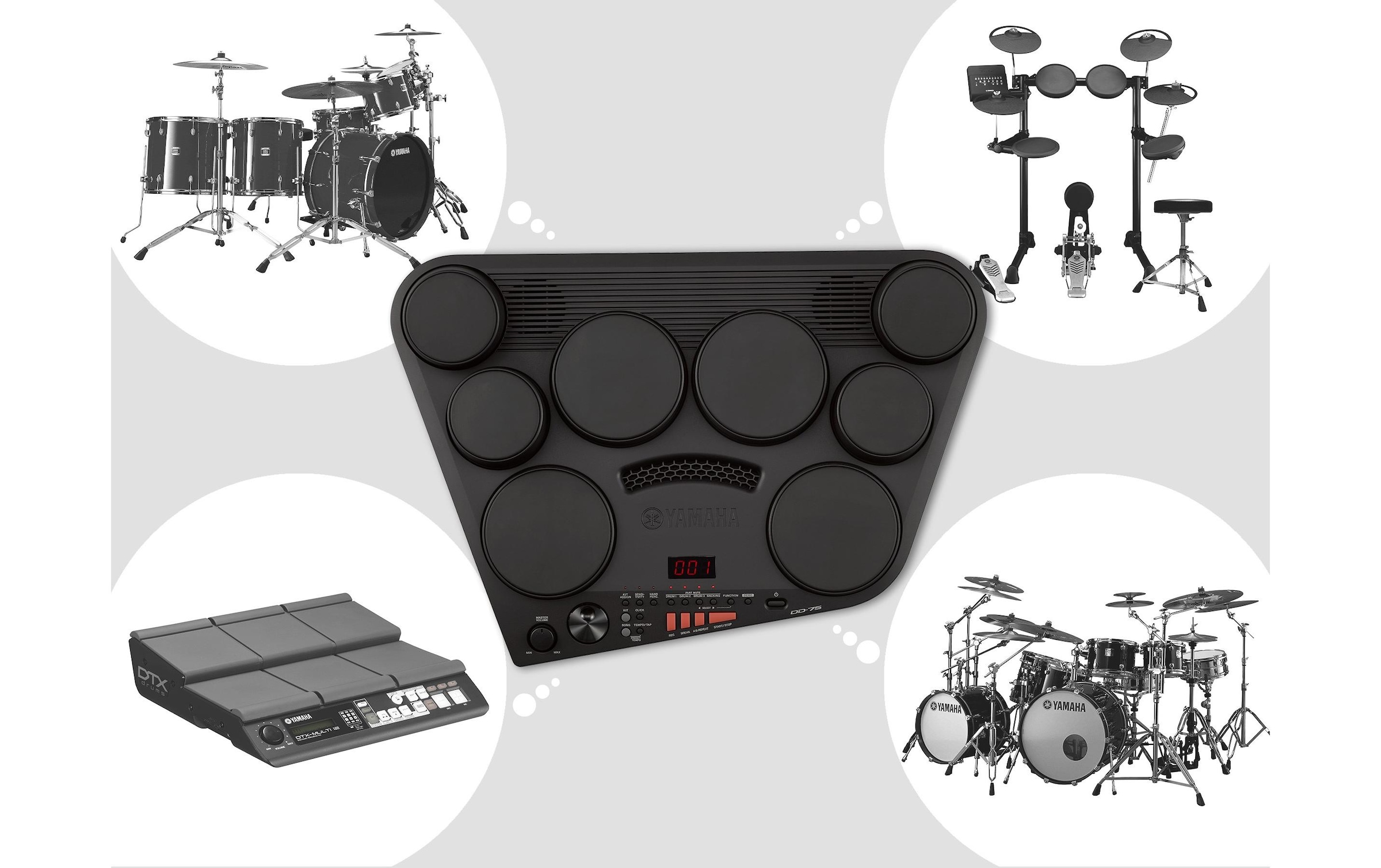 Yamaha E-Drum »Yamaha E-Drum DD-75«