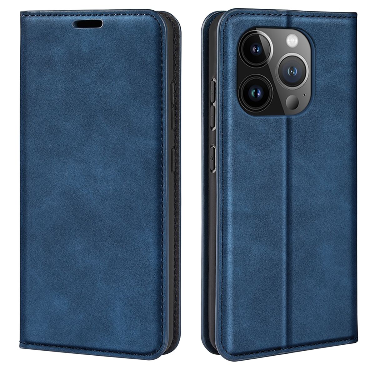 Hülle Handy Schutz für Apple iPhone 15 Pro Case Cover Klapp Tasche Wallet Etuis