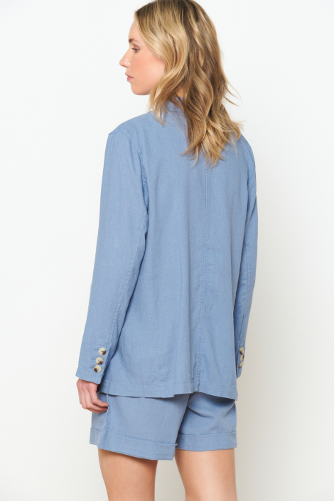 LolaLiza blauwe dames blazer