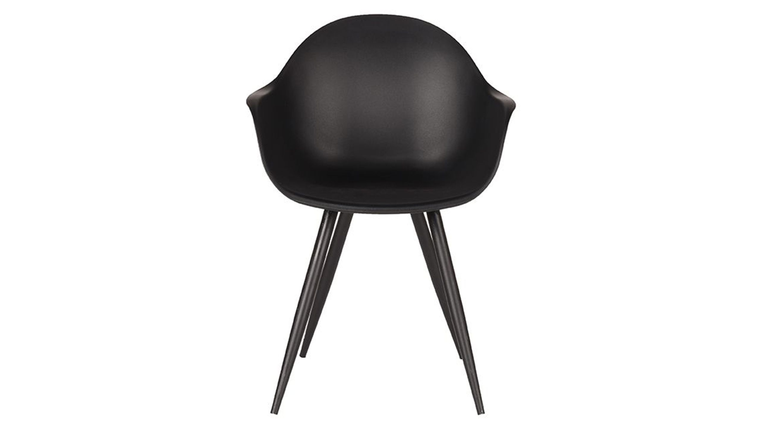Eetkamerstoel Zwart FF-45.006 Luca B58 x D54 x H85 cm