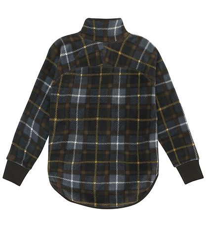 Molo Fleecejakke - Ulani - Grey Brown Check