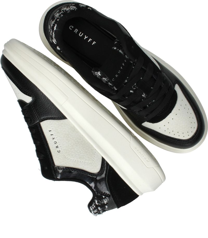 Cruyff Tennis Court Sneakers Zwart Dames