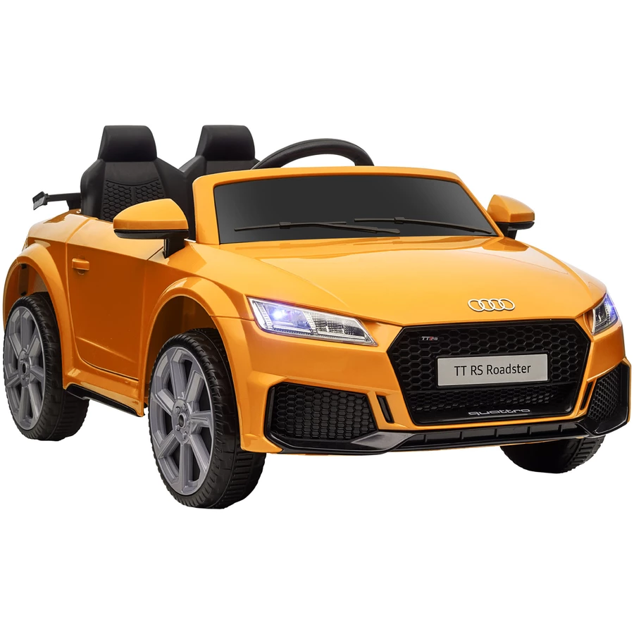 HOMCOM Kinder Elektroauto gelb