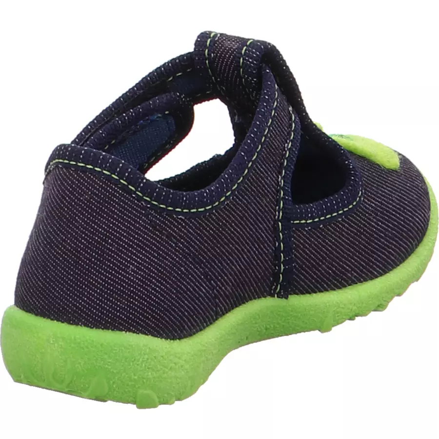 superfit Boys Hausschuh Spotty blau Schnecke
