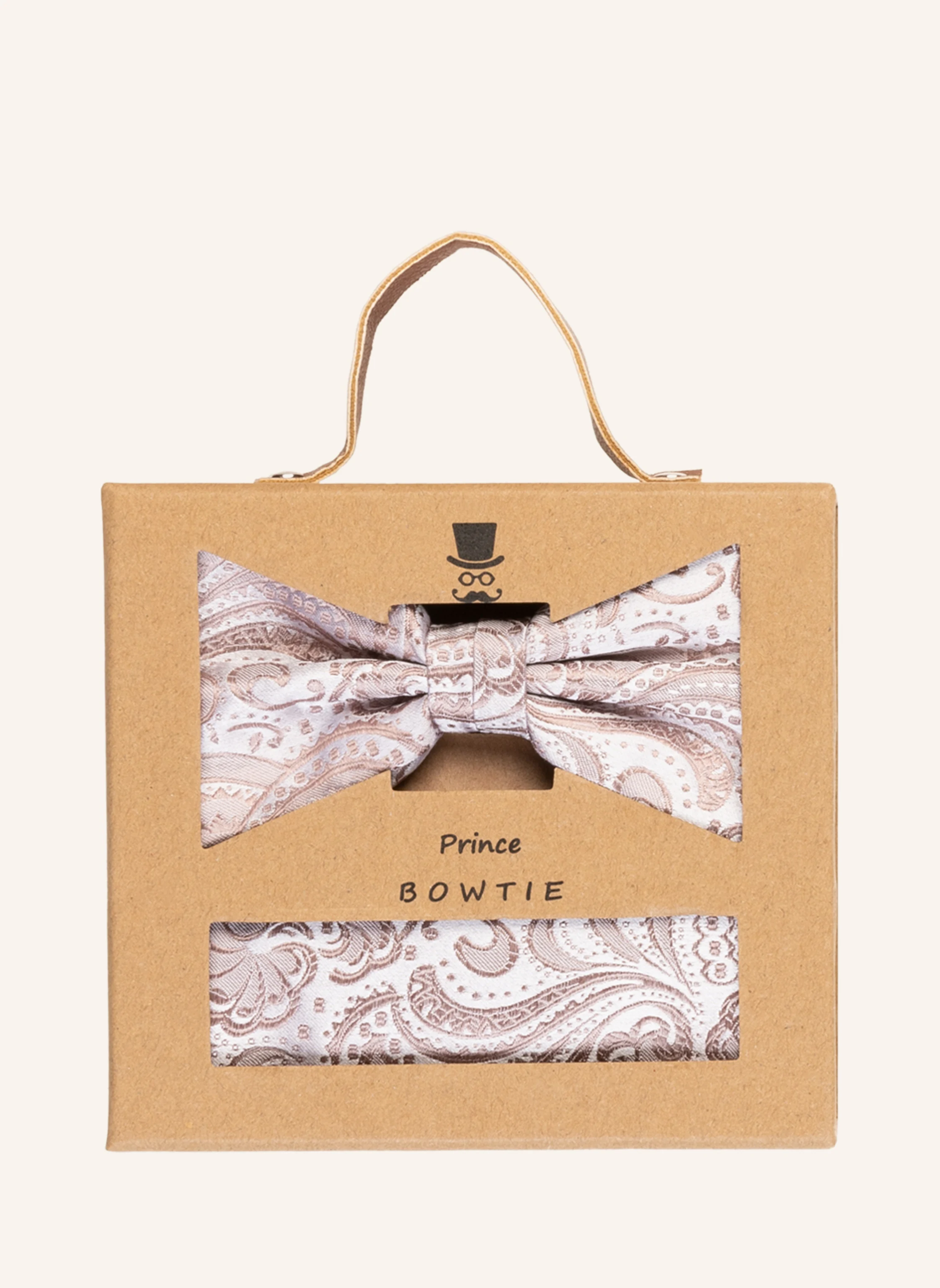 Prince BOWTIE Set: Fliege und Einstecktuch