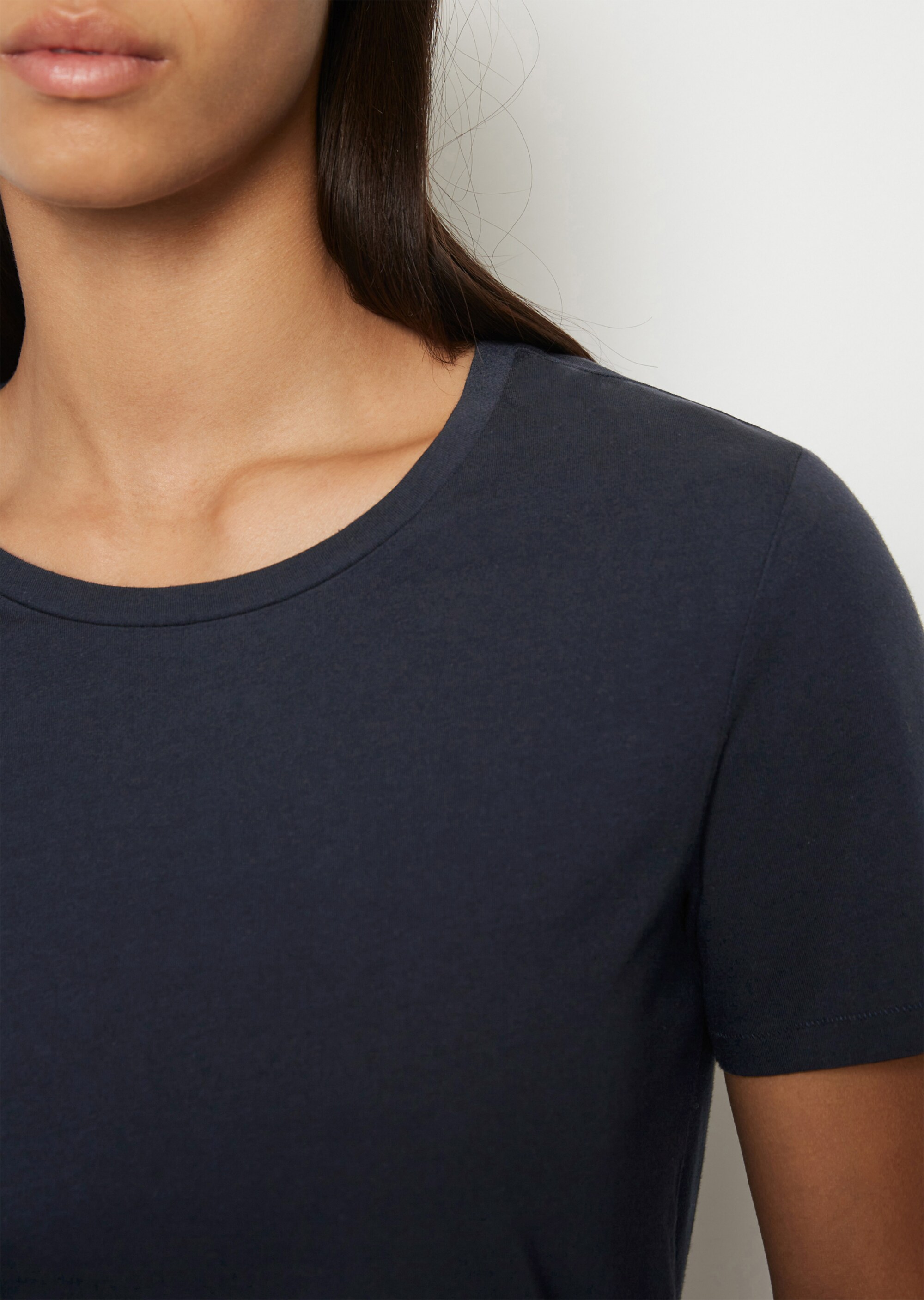 Rundhals-T-Shirt regular aus Organic Cotton
