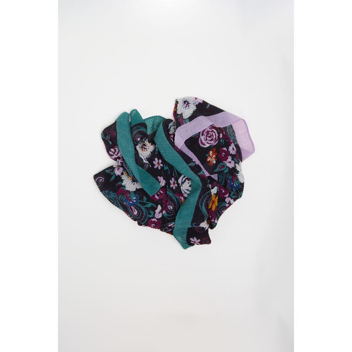Veritas-Plissé sjaal bloemen Paisley