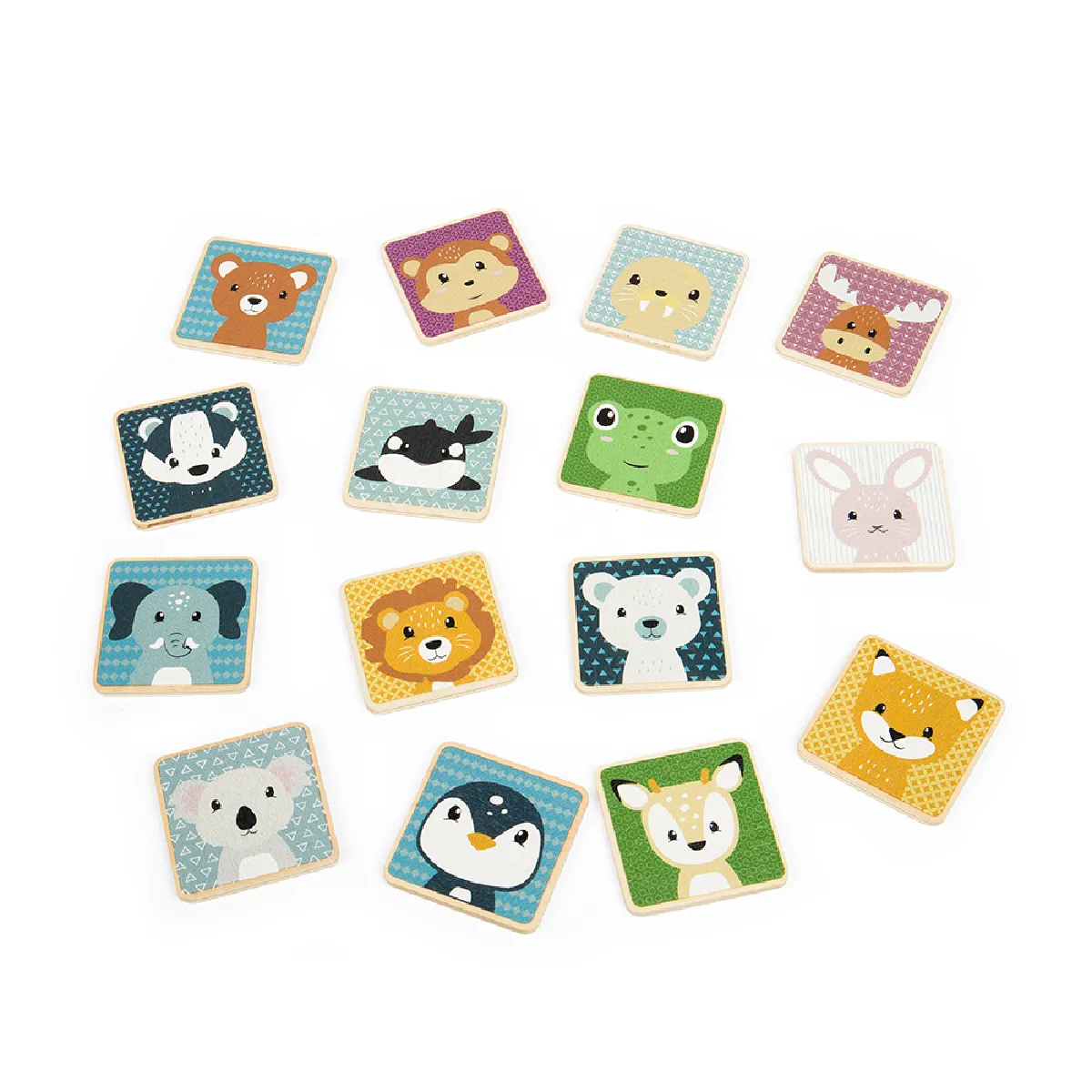 Bigjigs Toys Jeu de correspondance d'animaux