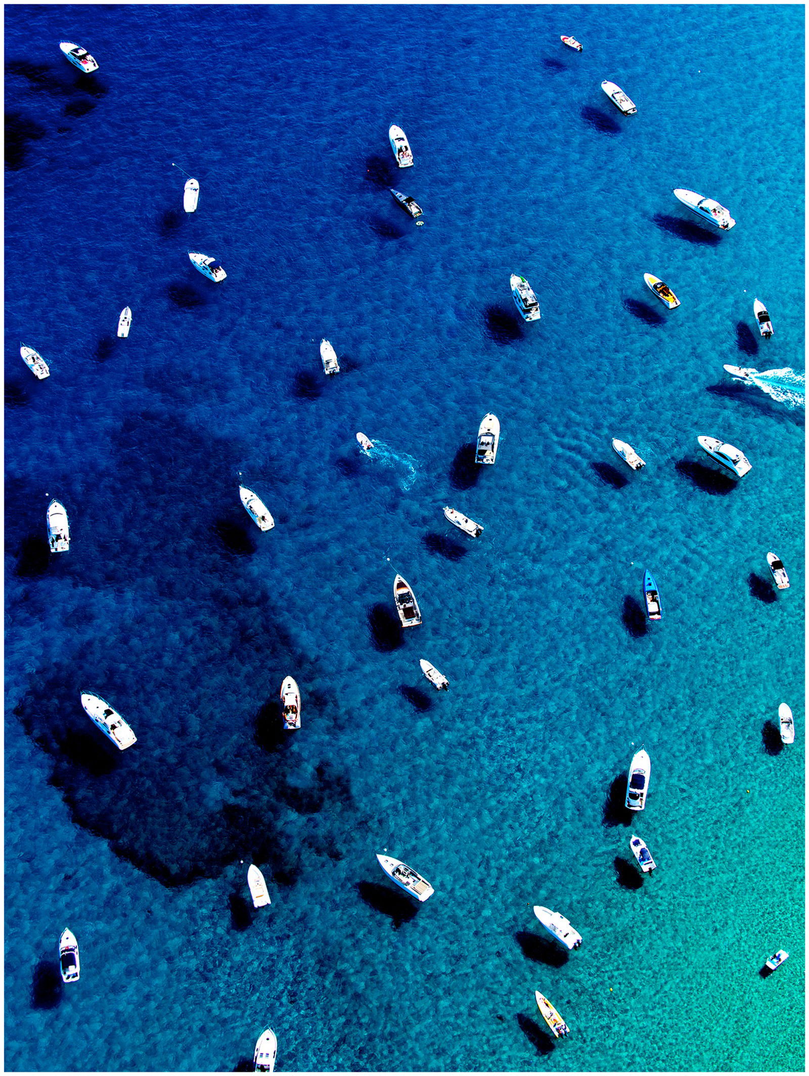 Saint Tropez Boats by Tommy Clarke - Petites - Small Open Edition.