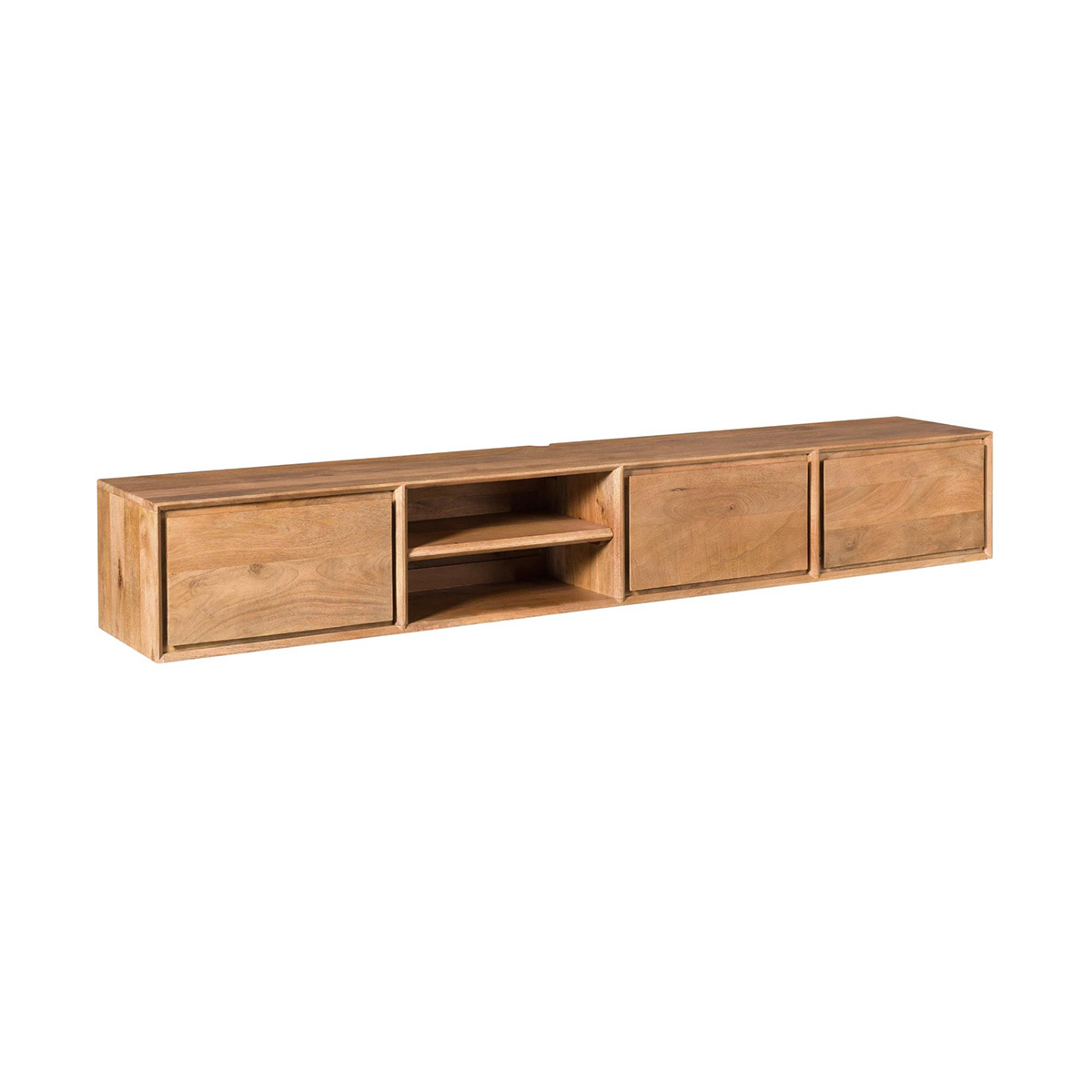 Zwevend Tv-meubel Ambi naturel 200 cm