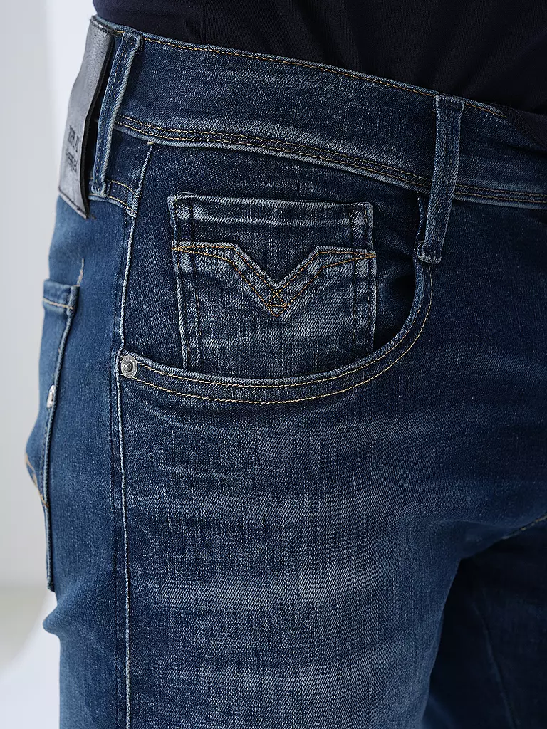 REPLAY Jeans Slim Fit ANBASS HYPERFLEX blau