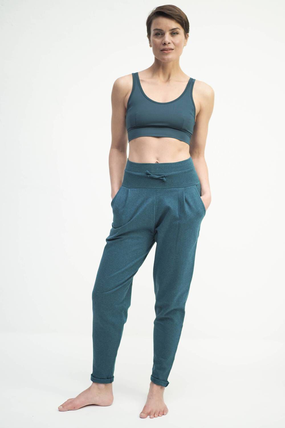 Kismet| Damen Yogahose BALAIN PANT EMERALD MARL