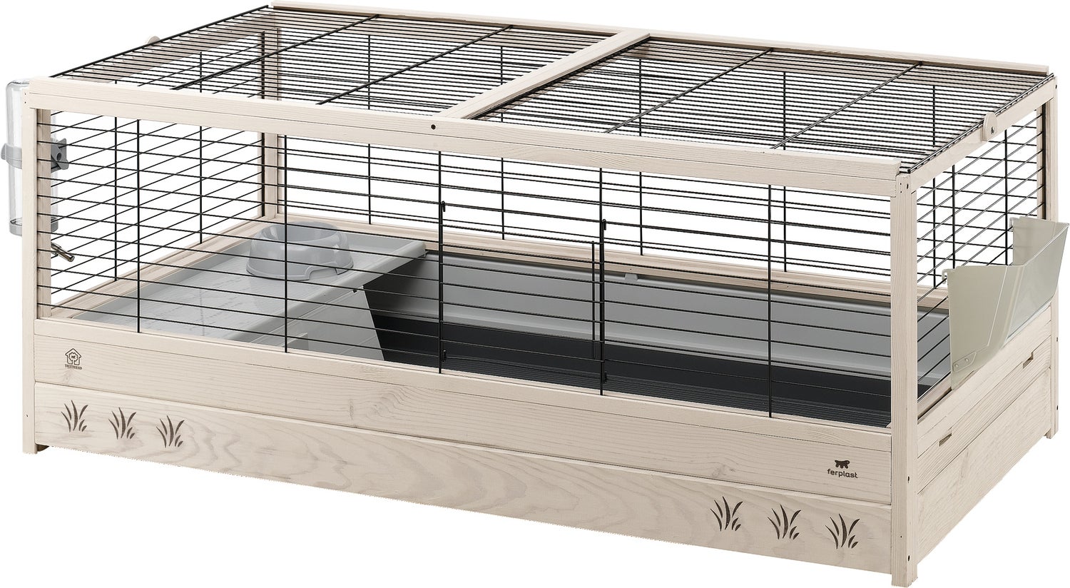 Ferplast konijnenkooi Arena naturel 125 x 64,5 x 51 cm