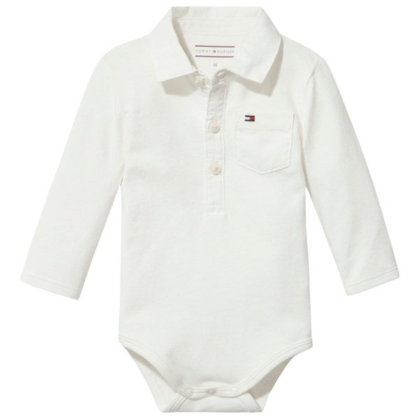 Baby Boy Poplin Collar Body L/S Marshmallow
