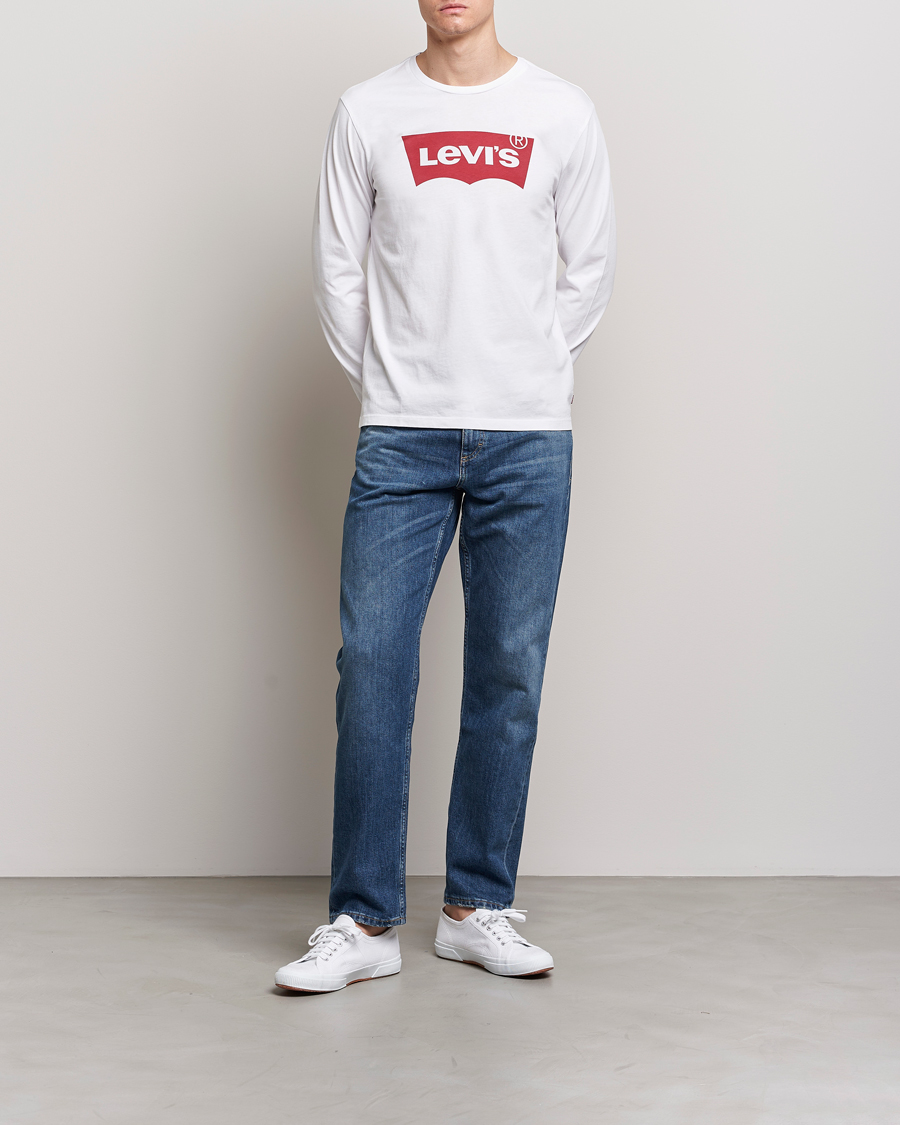Levi's Logo Long Sleeve T-Shirt White