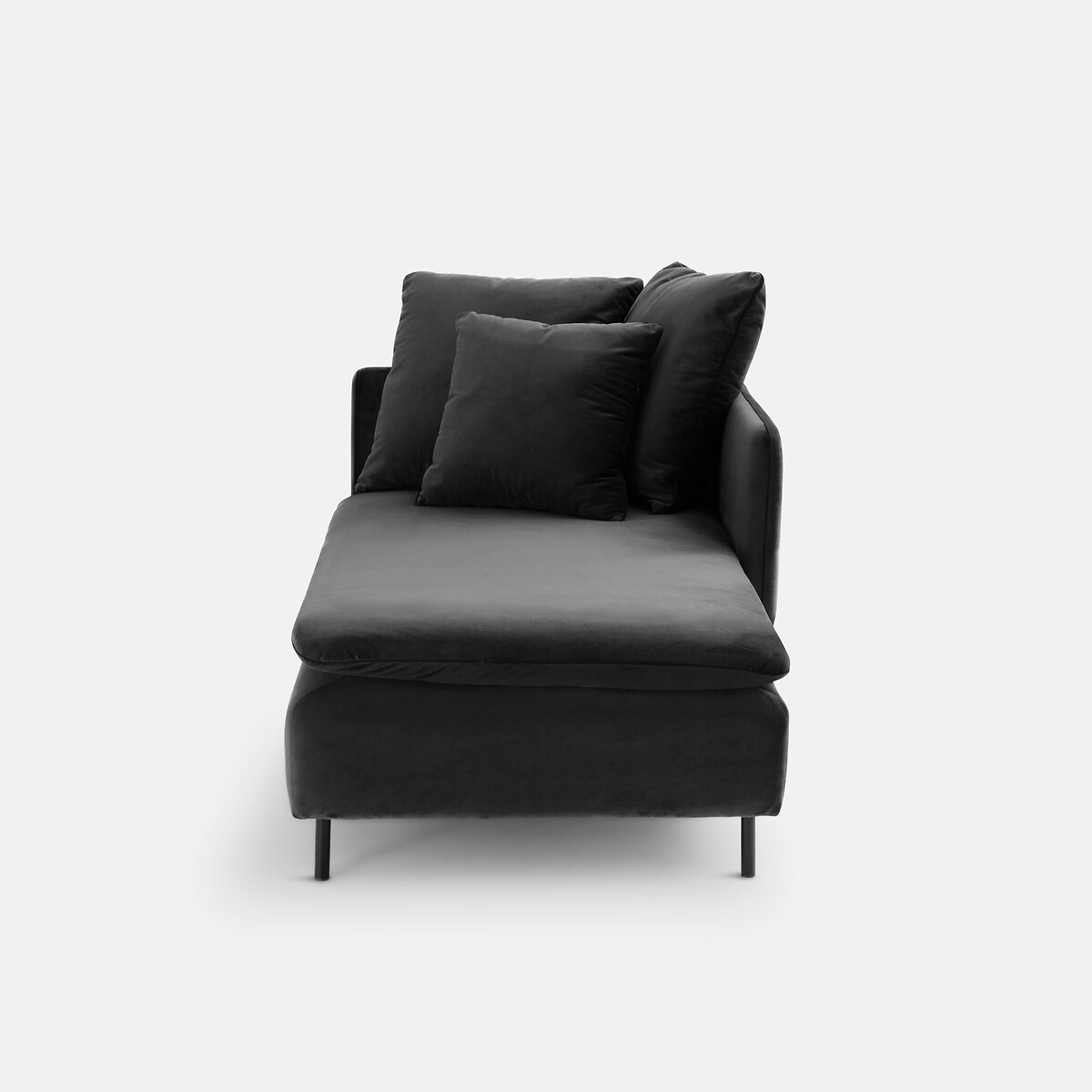 LA REDOUTE INTERIORS<br>Poltrona conversível em veludo D158 cm, Ivete