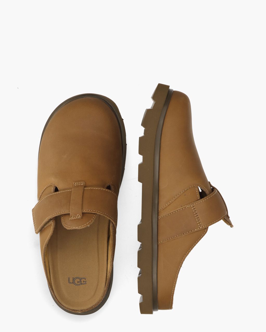 UGG Solano Clog Chestnut Herenslippers