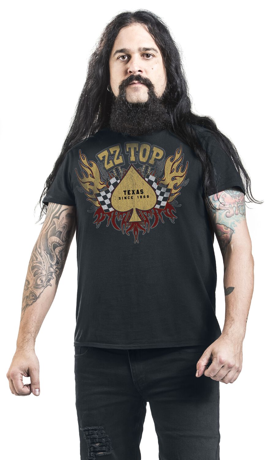 Race Flag | ZZ Top T-Shirt Manches courtes