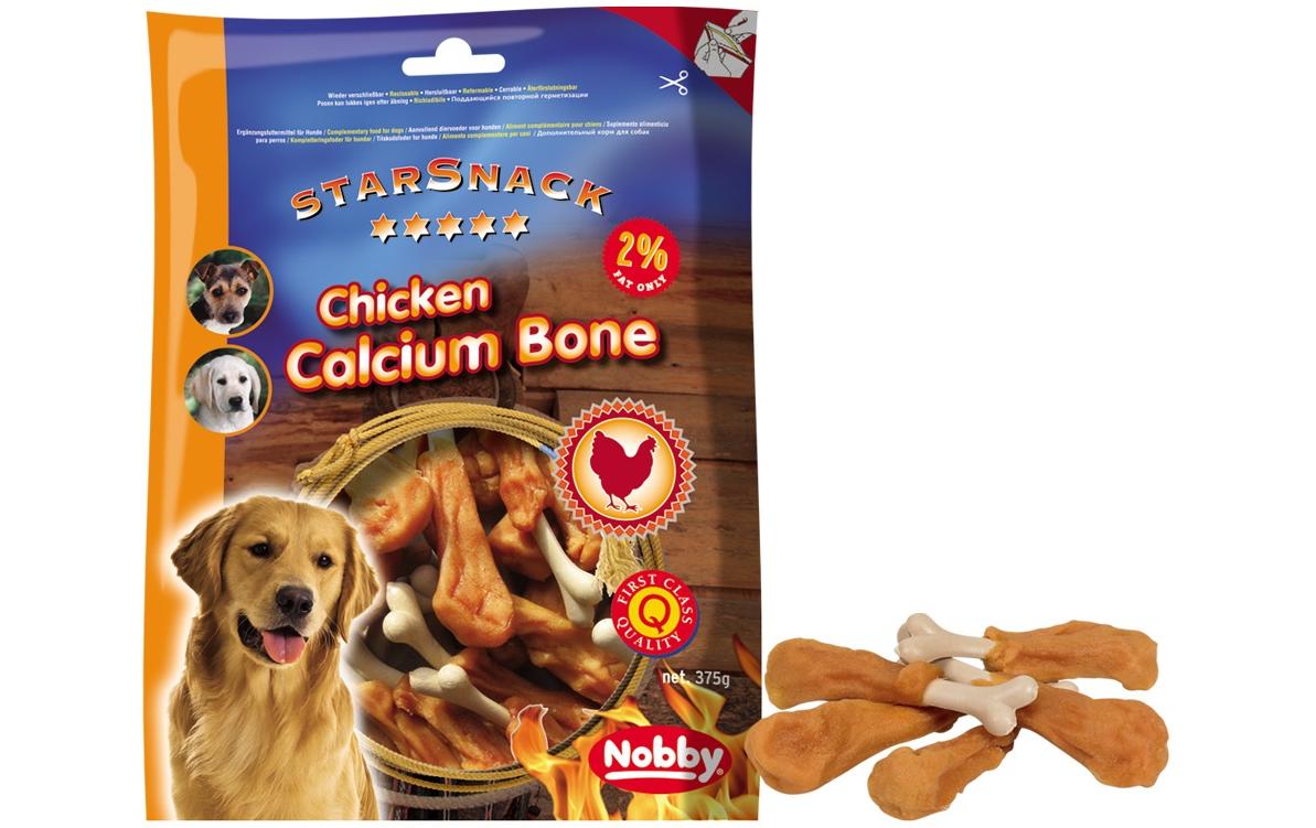 Leckerli StarSnack Barbecue Chicken Calcium Bone, 375 gHundesnack für Zwischendurch