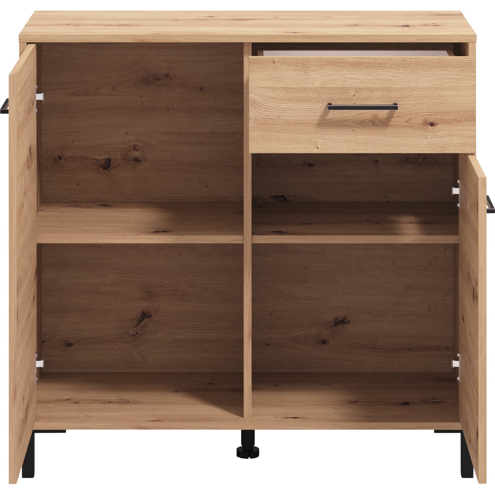 Kommode Vienna, Dekor Eiche Artisan, 93 x 90 x 40 cm