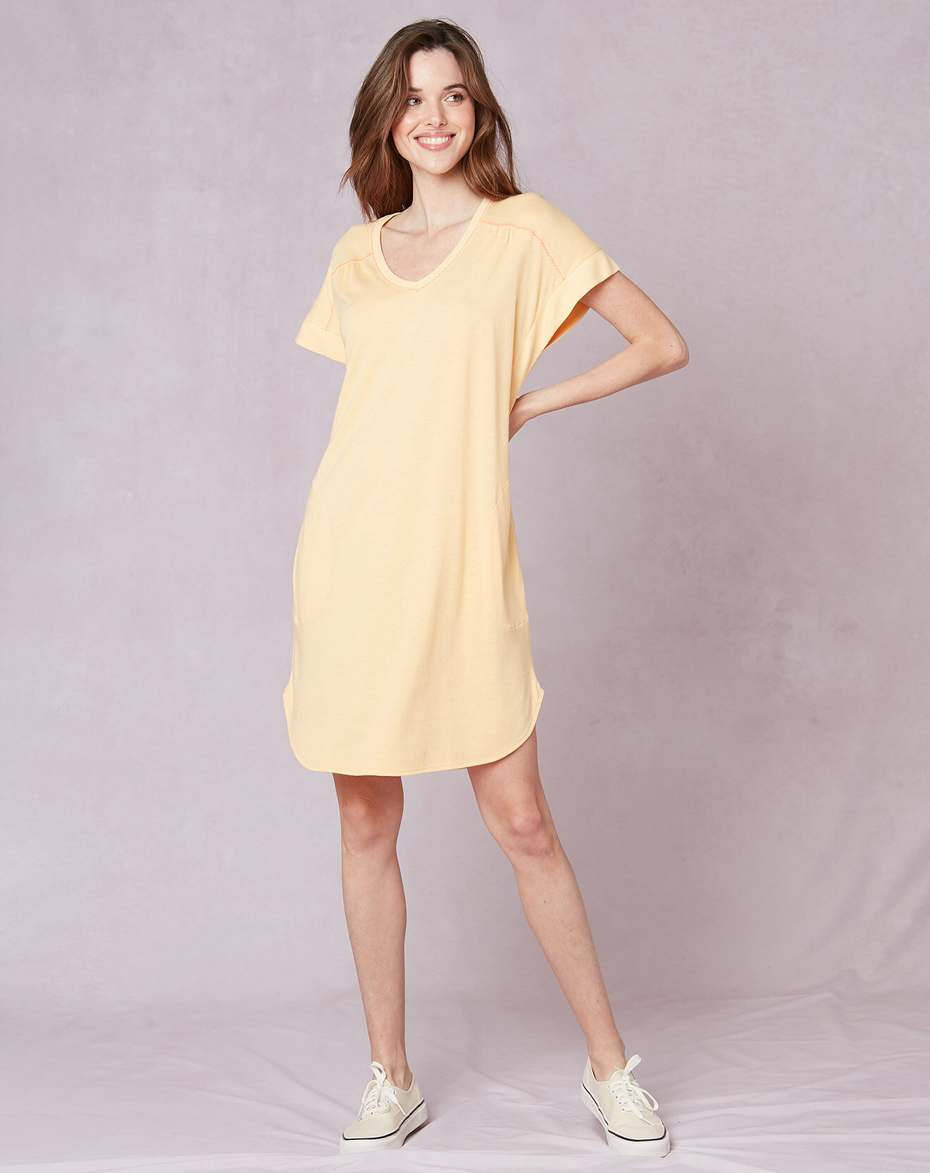 Le Chat Kaftan Cassandre jaune