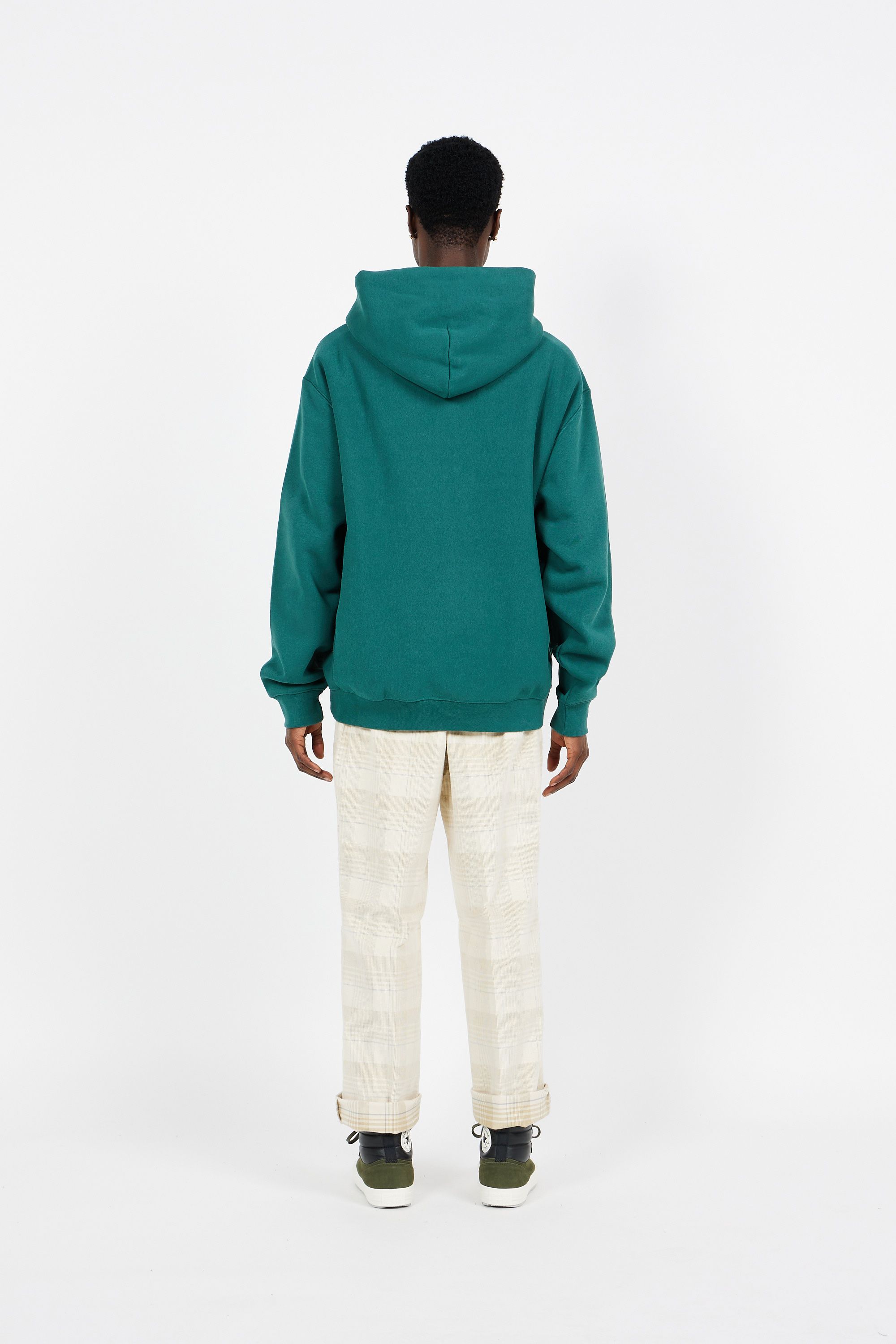 CHAMPION Hoodie Hooded Sweatshirt Vert
