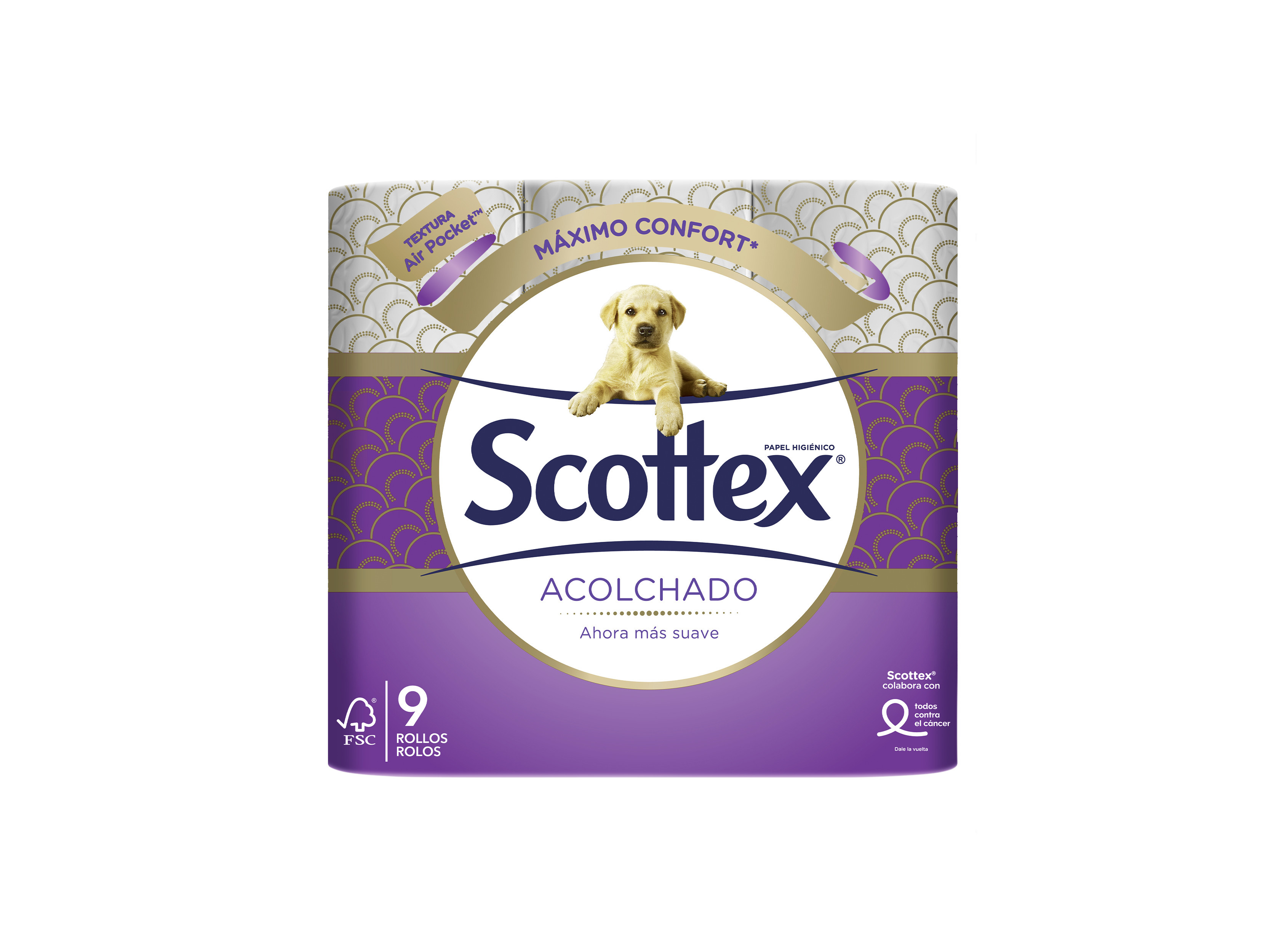 PAPEL HIGIÉNICO SCOTTEX ACOLCHOADO 9R