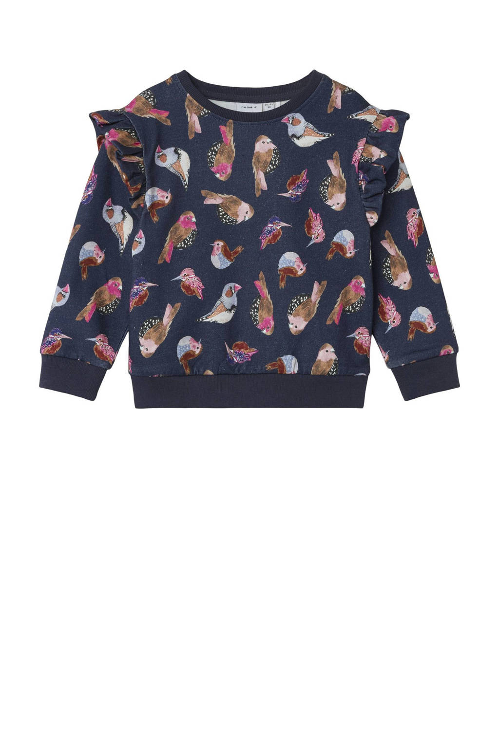 NAME IT sweater donkerblauw