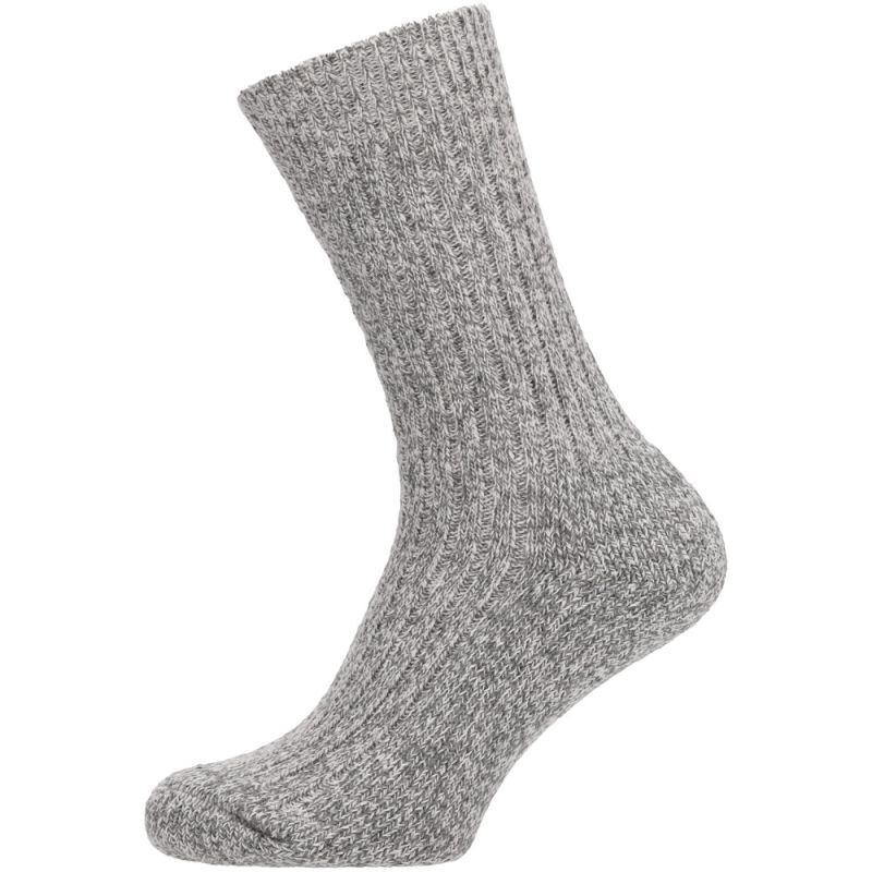 Welkoop - Noorse werksokken  3- pack - Grijs - 35-38