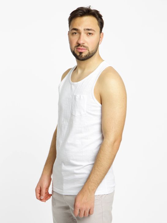JACK & JONES Tanktop Weiss