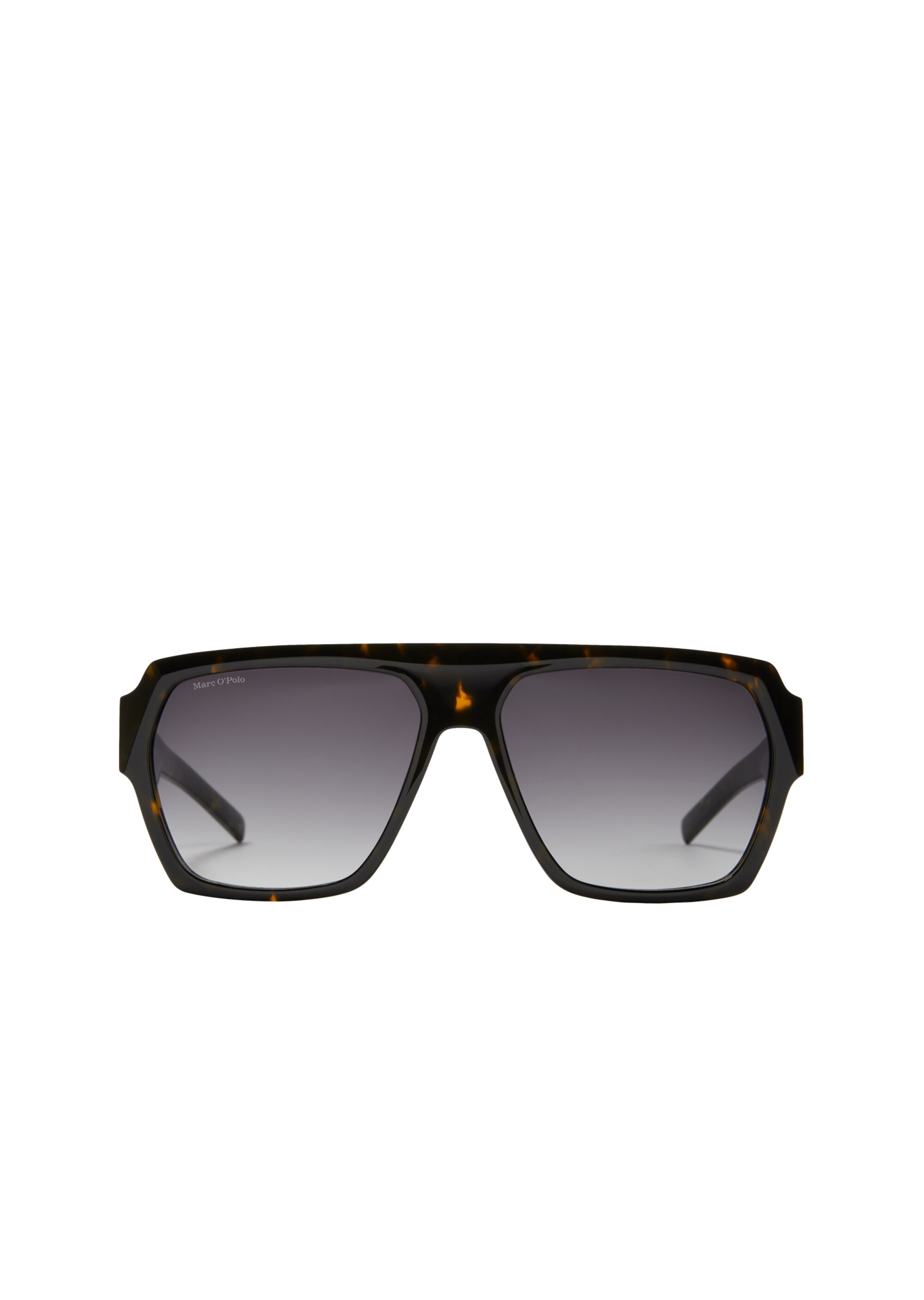 Unisex-Sonnenbrille in moderner rechteckiger Form