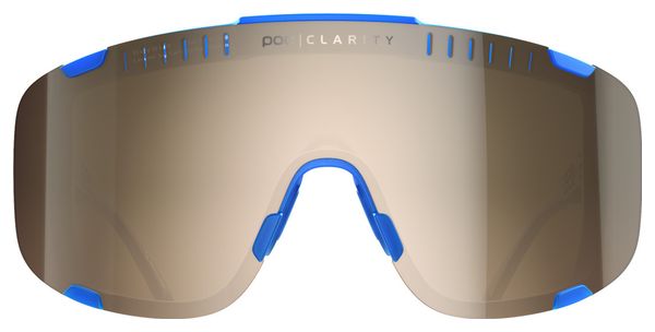 Lunettes POC Devour Opal Blue - Verres Miroir Translucent Brown/Argent