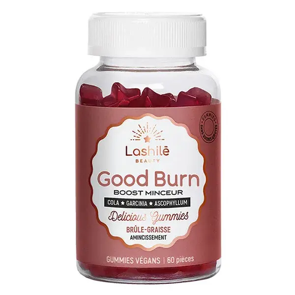 Lashilé Beauty Good Burn Boost Minceur Sans Sucres 60 gummies