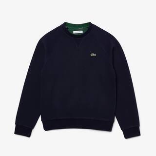Sweatshirt Jogger à col rond double face piqué Sweatshirts - Bleu - Lacoste - Femme