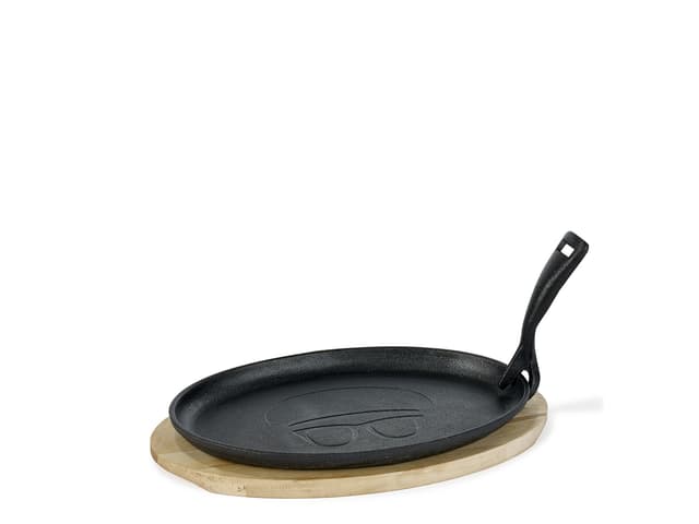 HOLM Tallerken 27 x 17 cm Sort