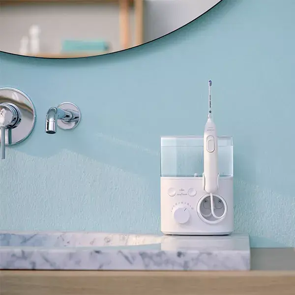 Estação Philips Sonicare PowerFlosser Branca